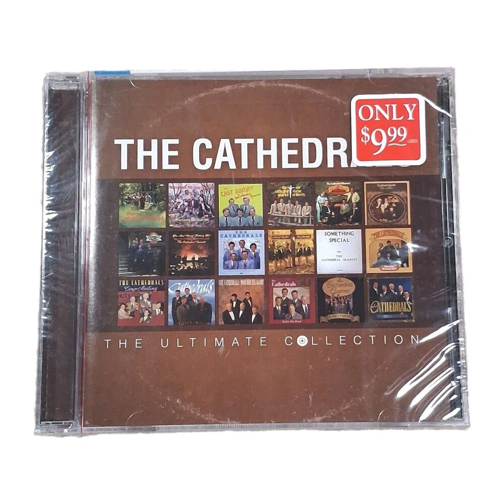 the cathedrals ultimate collection cd new sealed southern gospel quartet curb